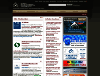 sej.org screenshot