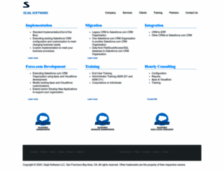 sejalsoftware.com screenshot