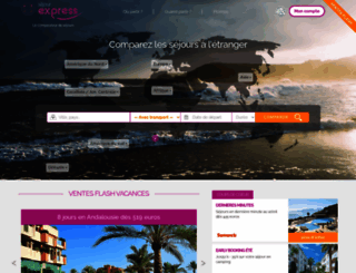 sejour-express.com screenshot