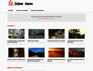 sejour-maroc.org screenshot