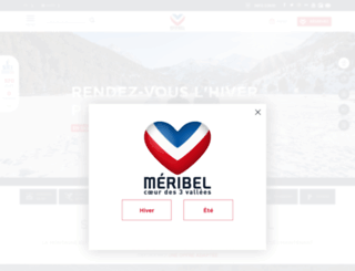 sejour-ski.meribel.net screenshot