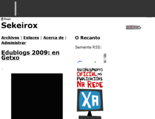 sekeirox.html.blogia.com screenshot