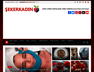 sekerkadin.com screenshot