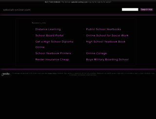 sekolah-online.com screenshot