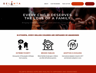 selamtafamilyproject.org screenshot