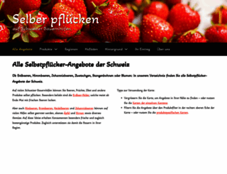 selberpfluecken.ch screenshot