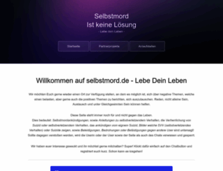 selbstmord.de screenshot