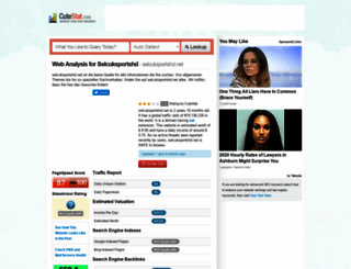 selcuksportshd.net.cutestat.com screenshot
