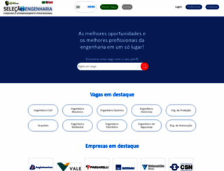 selecaoengenharia.com.br screenshot