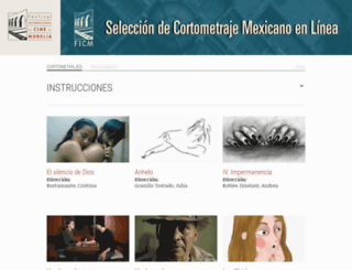 seleccionenlineaficm.com screenshot