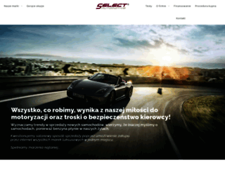 select-automotive.pl screenshot