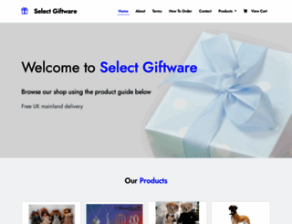 select-giftware.co.uk screenshot