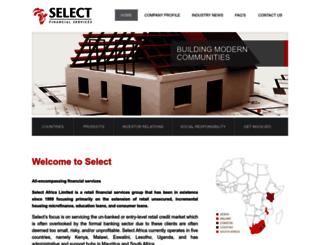 selectafrica.net screenshot