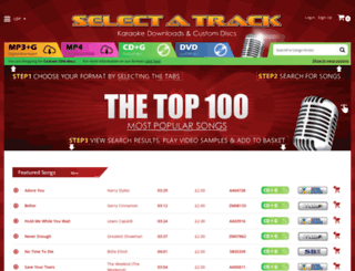 selectatrack.com screenshot