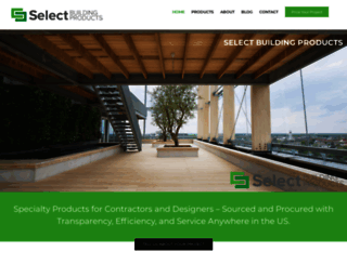 selectbuildingproducts.com screenshot