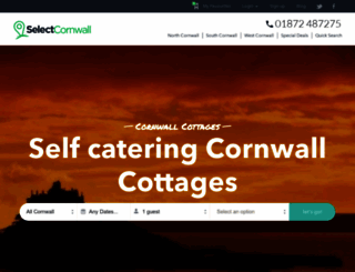 selectcornwall.co.uk screenshot