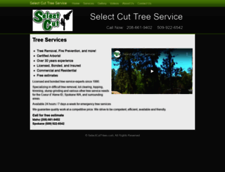 selectcuttrees.com screenshot