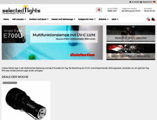 selected-lights.de screenshot