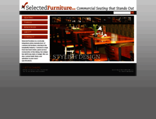 selectedfurniture.com screenshot