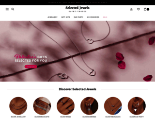 selectedjewels.com screenshot