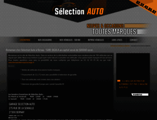 selectionautobernay.com screenshot