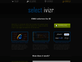 selectivizr.com screenshot
