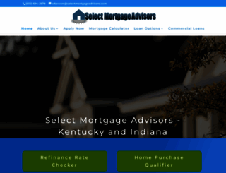 selectmortgageadvisors.com screenshot