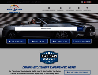 selectmotorstn.com screenshot