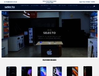 selecto.com.pk screenshot