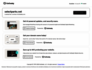selectparks.net screenshot