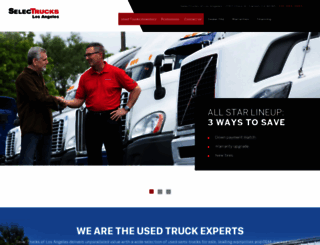 selectrucksoflosangeles.com screenshot