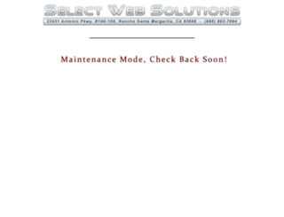selectwebsolutions.com screenshot