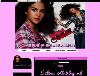 selena.eklablog.net screenshot