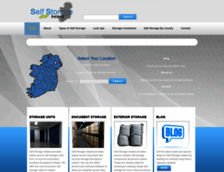 self-storageireland.com screenshot