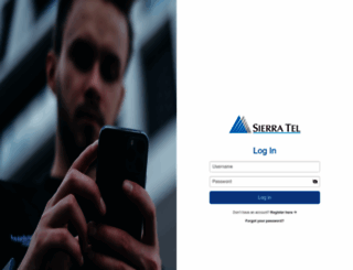 selfcare.sierratel.com screenshot