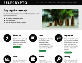 selfcrypto.com screenshot