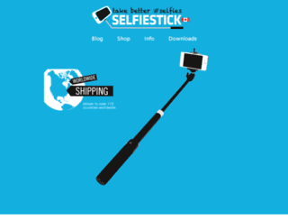 selfiestick.ca screenshot