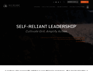 selfreliantleadership.com screenshot