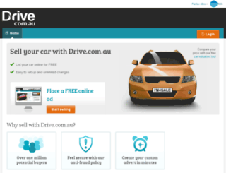 selfservice.drive.com.au screenshot
