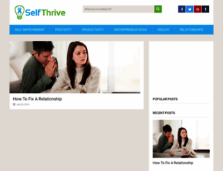 selfthrive.com screenshot