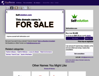 selfvolution.com screenshot