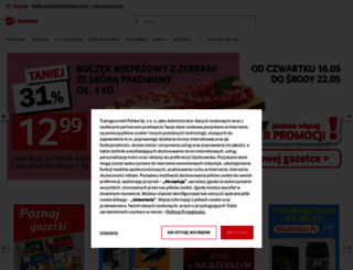 selgros.pl screenshot