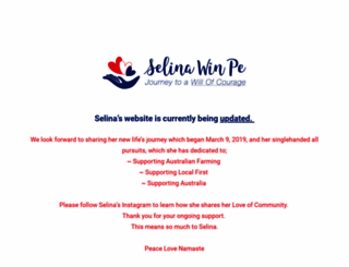 selinawinpe.com.au screenshot