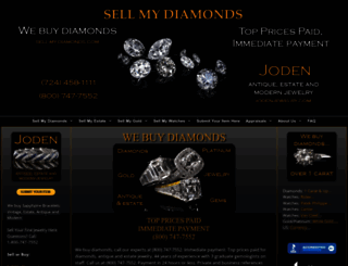 sell-my-diamonds.com screenshot