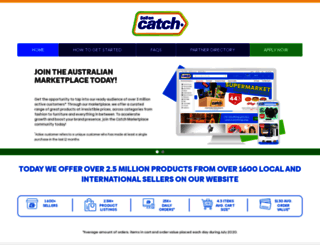 sell.catch.com.au screenshot