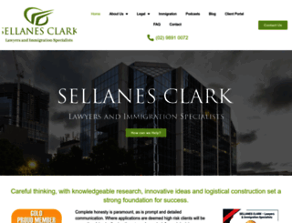sellanesclark.com screenshot