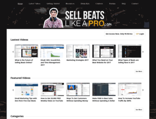 sellbeatslikeapro.com screenshot