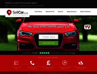 sellcar.co.uk screenshot