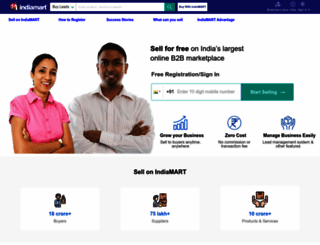 seller.indiamart.com screenshot