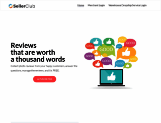 sellerclub.com screenshot